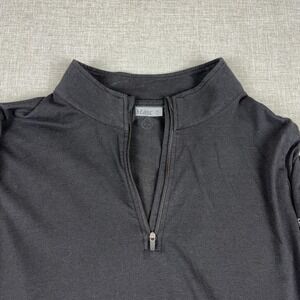 Tasc Performance Pullover Mens XL Gray 1/4 Zip Long Sleeve JD Fitness‎ Top